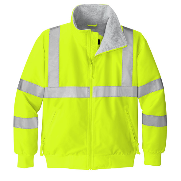 Port Authority® Enhanced Visibility Challenger™ Jacket Reflective Taping SRJ754 Yellow Front